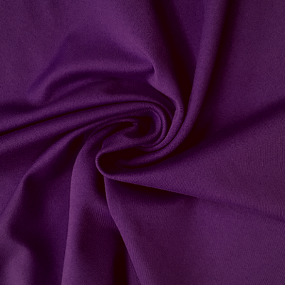 Zen Imperial Purple Nylon Spandex Athletic Jersey Knit Fabric