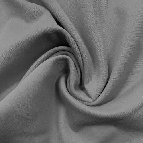 Zen Shade Grey Nylon Spandex Athletic Jersey Knit Fabric