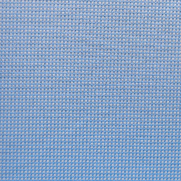 Baby Blue/White Gingham Nylon Lycra Swimsuit Fabric