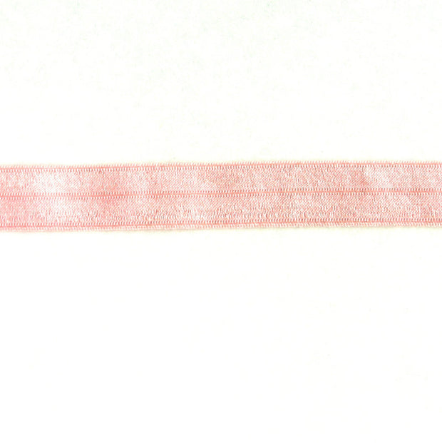 Baby Pink Fold Over Elastic Trim