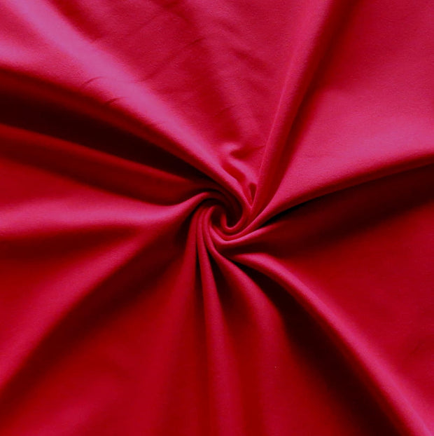 Beyond Tango Red Supplex Lycra Jersey Knit Fabric