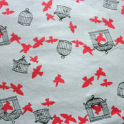 Free as a Bird Cotton Lycra Knit Fabric