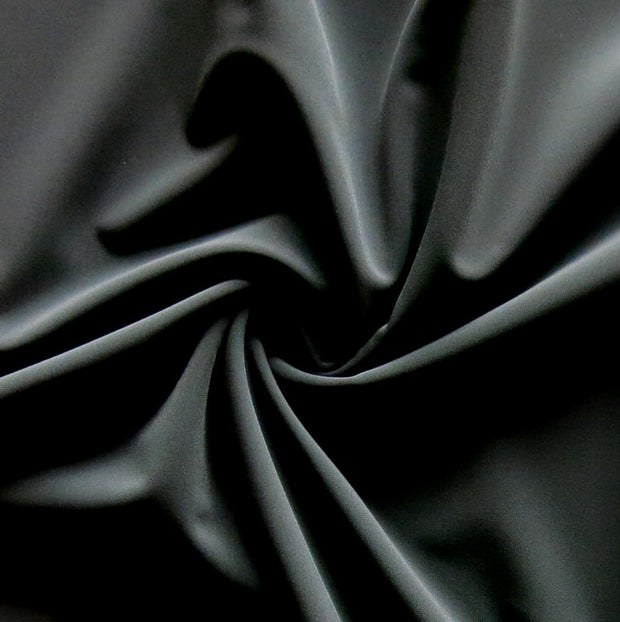 Classic Black Nylon Spandex Swimsuit Fabric