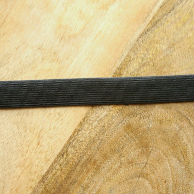 Black 3/4" Wide Swimsuit Elastic