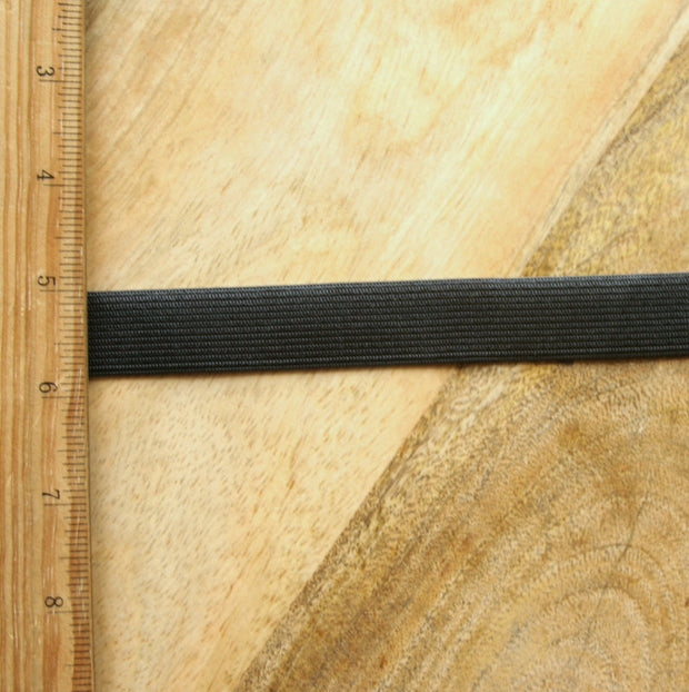 Black 3/4" Wide Swimsuit Elastic - 50 yard Roll - RESERVED