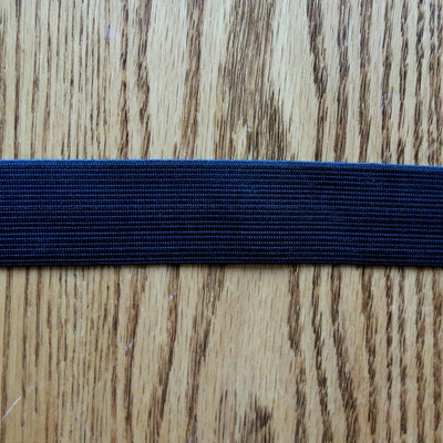 Black 1.25" Swimsuit Elastic