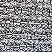 Black Triangle Abstract Nylon Spandex Swimsuit Fabric