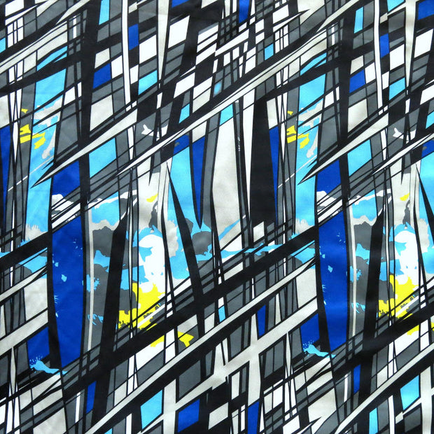 Blade Abstract Microfiber Boardshort Fabric