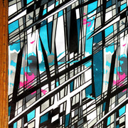 Blade Abstract Microfiber Boardshort Fabric