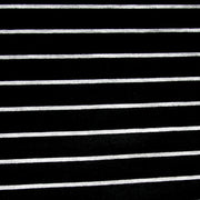 Black/Heathered Grey Stripe Bamboo Lycra Jersey Knit Fabric