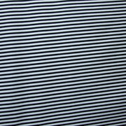 Black/Off White Mini Stripes Nylon Lycra Swimsuit Fabric