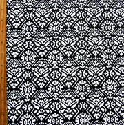 White Diamond Abstract Nylon Lycra Swimsuit Fabric