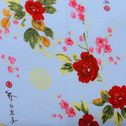 Blue Asian Cotton Knit Fabric - 15 yard bolt