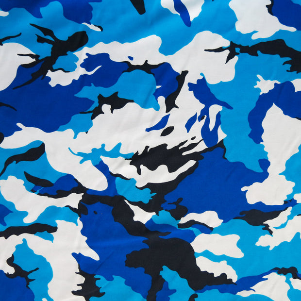 Waterburst Camo Microfiber Boardshort Fabric