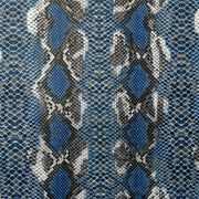 Blue Diamondback Poly Spandex Swimsuit Fabric - 19" Remnant