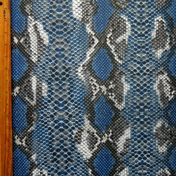 Blue Diamondback Poly Spandex Swimsuit Fabric