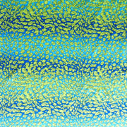 Blue/Lime Pebble Abstract Nylon Spandex Swimsuit Fabric