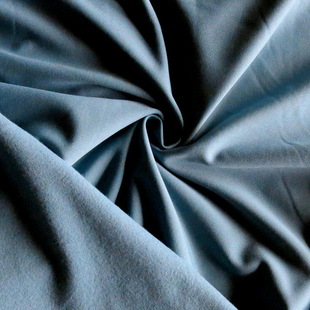 Bluestone Dry-Flex Fleece Back Knit Fabric
