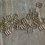 1/2 inch Gold Bra Slides