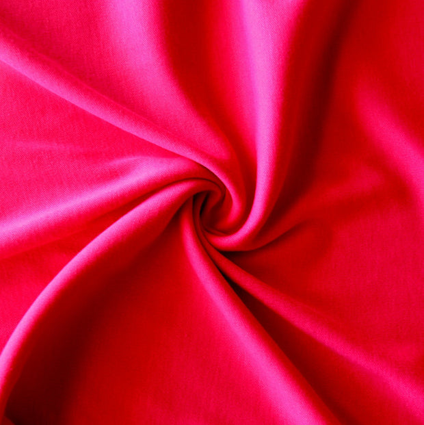 Bright Pink Interlock Fabric