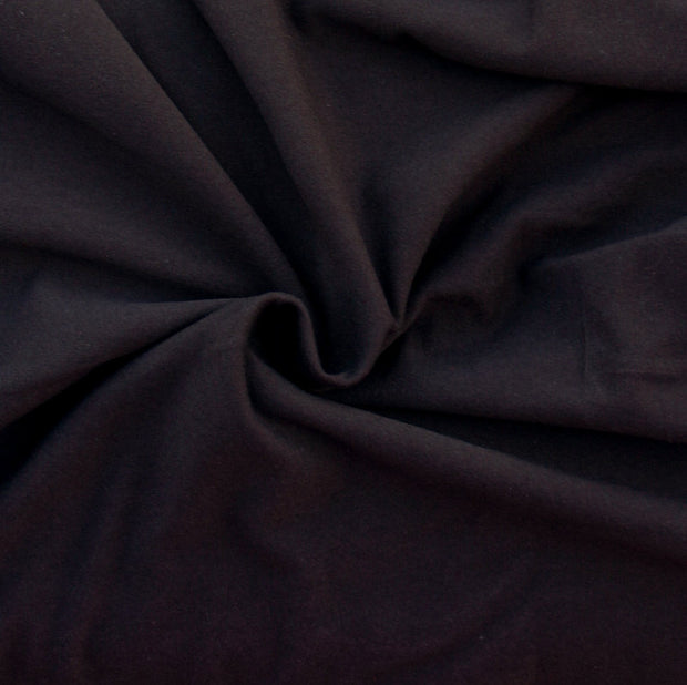 Brown Cotton Lycra Jersey Knit Fabric