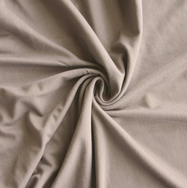 Cafe au Lait Bamboo Lycra Jersey Knit Fabric