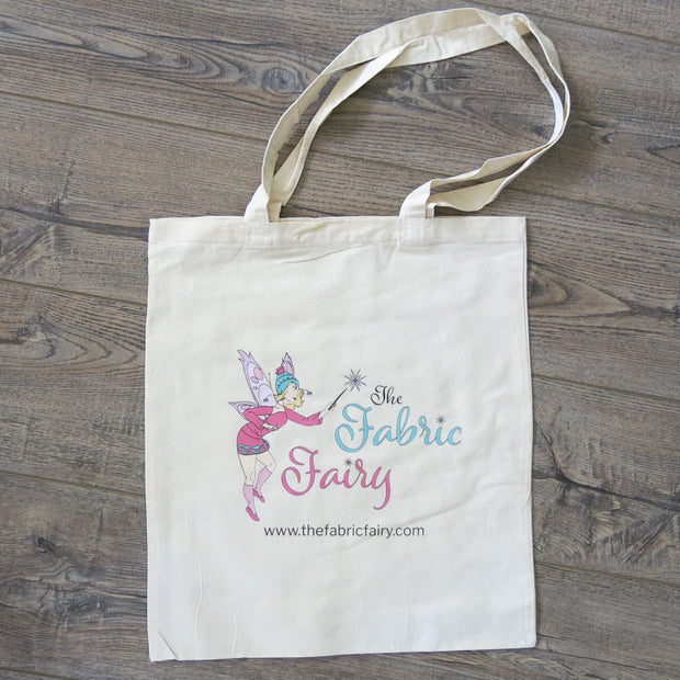 The Fabric Fairy Cotton Canvas Tote Bag