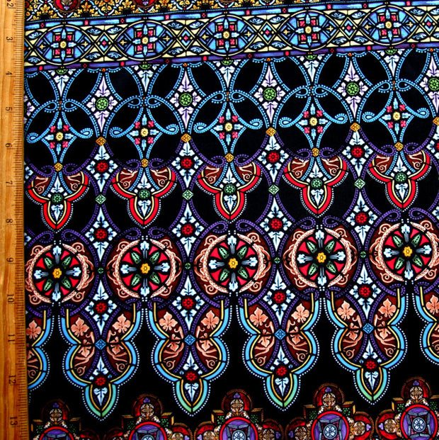 Cathedral Nylon Lycra Swimsuit Fabric
