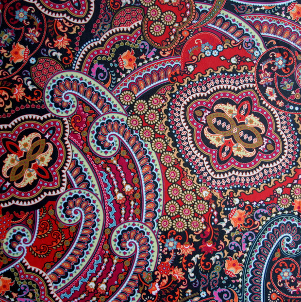Cecily Paisley Nylon Lycra Swimsuit Fabric
