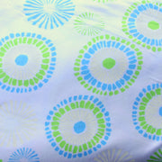 Chain Daisy Cotton Knit Fabric by Fresh Produce