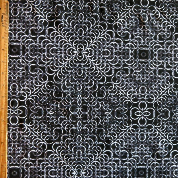 Chainmail Nylon Spandex Swimsuit Fabric