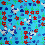 Chicks and Hearts Swimsuit Fabric