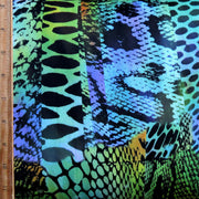Wild Life Animal Print Nylon Spandex Swimsuit Fabric - 1 yard 16" Piece