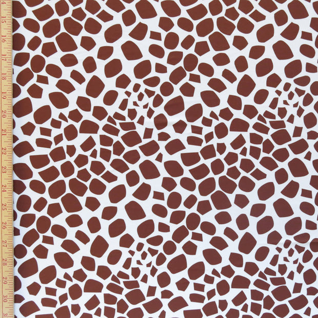 New Giraffe Poly Spandex Swimsuit Fabric