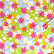 Daisy Delight Cotton Spandex Jersey Knit Fabric