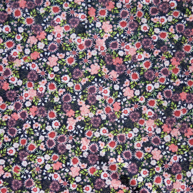Daisy Poly Spandex Swimsuit Fabric - 33" Remnant