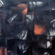 Dark Abstract Outer Space Poly Spandex Swimsuit Fabric