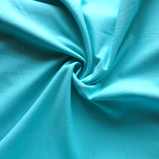 Dark Mint 12 oz. Cotton Lycra Jersey Knit Fabric