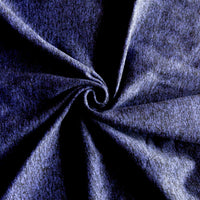 Purple/Black Marl Poly Spandex Jersey Knit Fabric
