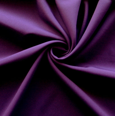 Dark Purple Stretch Woven Fabric