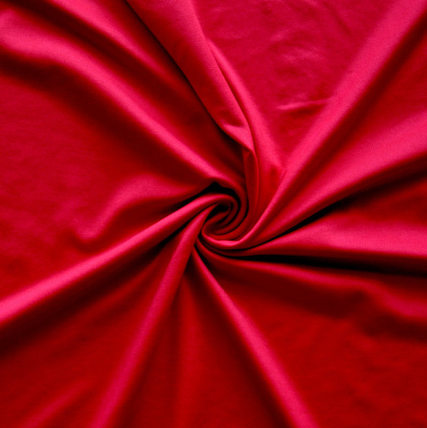 Dark Red Dri-Fit Stretch Series Midweight Lycra Jersey Knit Fabric