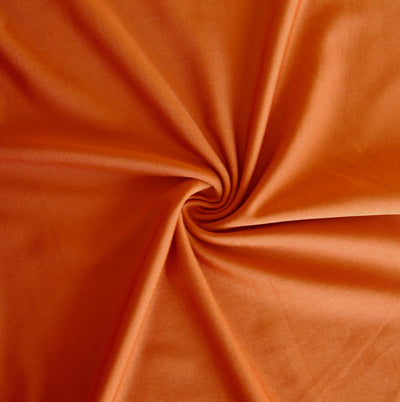 Desert Orange Stretch Series Midweight Lycra Jersey Knit Fabric
