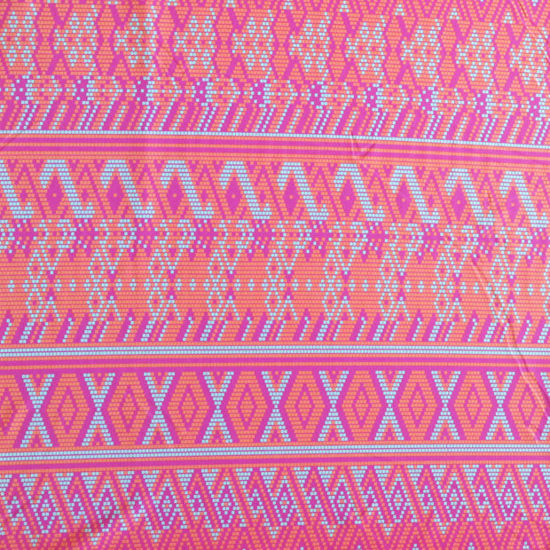 Digital Ethnic Nylon Spandex Swimsuit Fabric