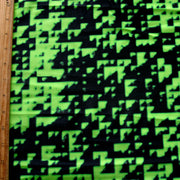 Digitize Nylon Lycra Swimsuit Fabric, Lime Colorway
