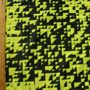 Digitize Nylon Lycra Swimsuit Fabric, Yellow Colorway