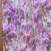 Distressed Vertical Wave Nylon Spandex Swimsuit Fabric