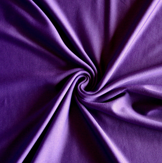 Court Purple Dri-Fit Stretch Series Midweight Lycra Jersey Knit Fabric