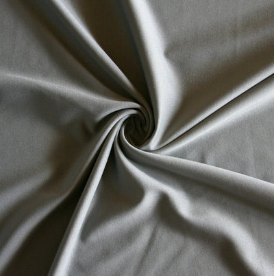 Dark Steel Grey Dri-Fit Stretch Series Midweight Lycra Jersey Knit Fabric