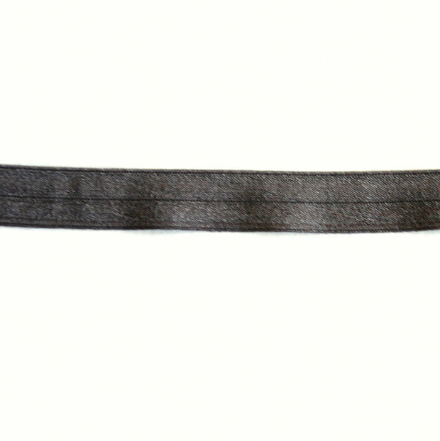 Dusty Plum Fold Over Elastic Trim