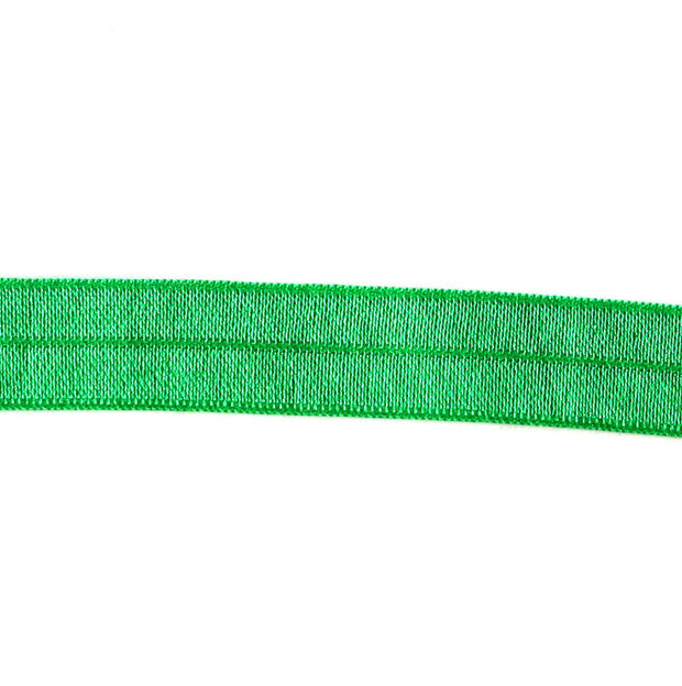 Emerald Green Fold Over Elastic Trim